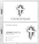 Church ministry business card prints