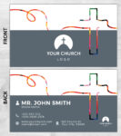 Church ministry business card prints