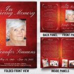 Remember Your Loved Ones With A Memorial Program Print