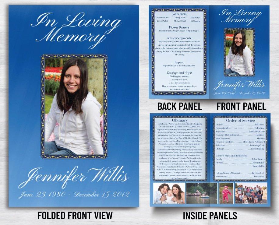 Memorial Program Prints
