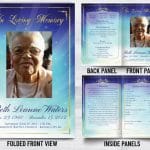 In living Memory Funeral Programs