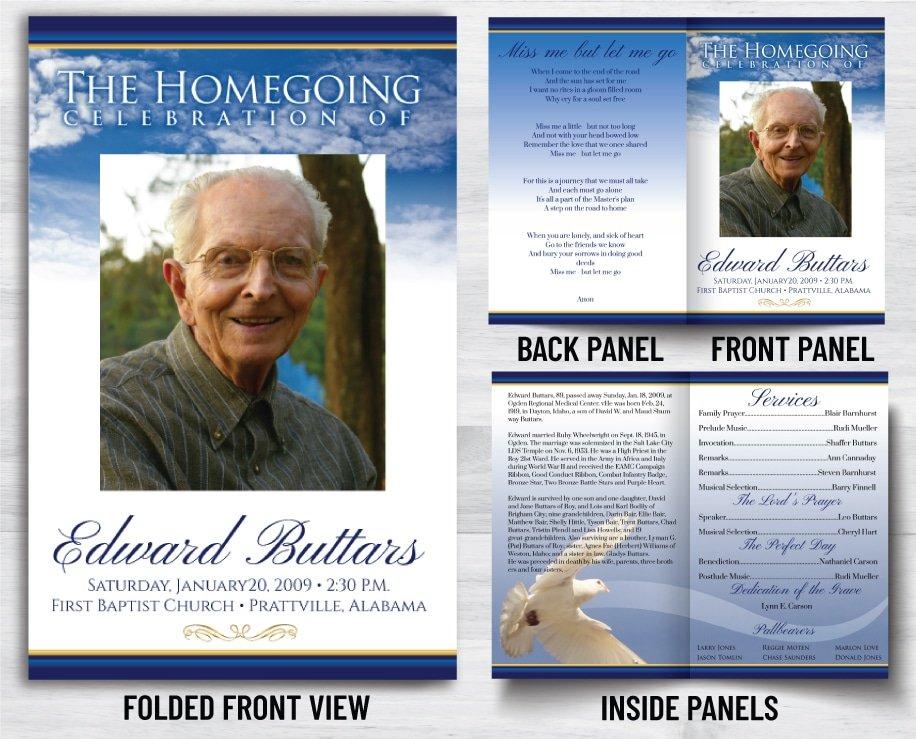 Funeral Program Printing To Remember A Loved One