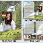 Celebrate A Loved One With A Memorial Program Prints