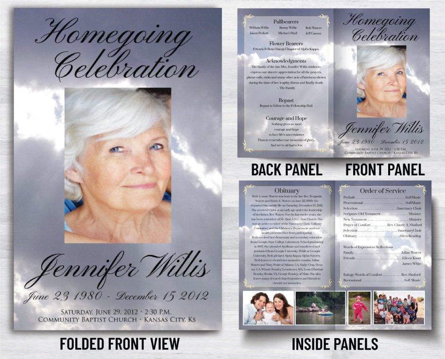 Remember A Loved One With A Custom Funeral Program