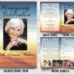 Funeral Program To Celebrate A Loved One