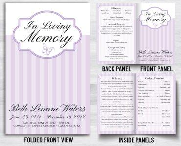 Funeral Programs To Celebrate A Loved One