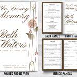 In Loving Memory Funeral Programs