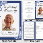 Funeral Program In Loving Memory