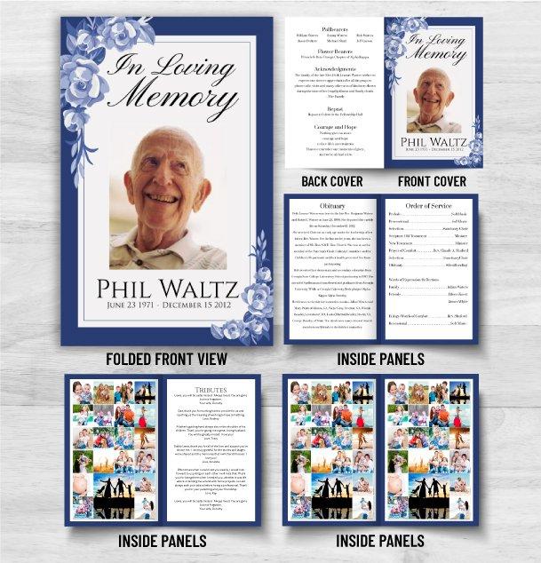 Obituary Memorial Cards