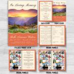 Obituary Pamphlet Options To Remember Loved Ones