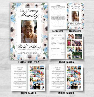 Funeral Pamphlet Printing Options To Remember A Loved One
