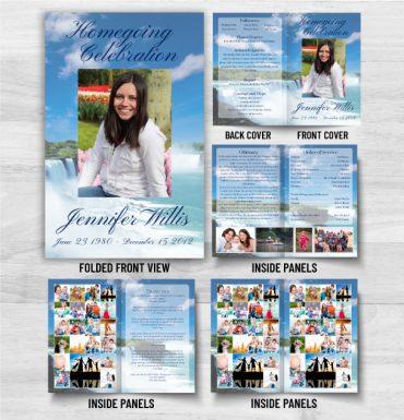 Funeral Pamphlet Printing To Celebrate A Loved One