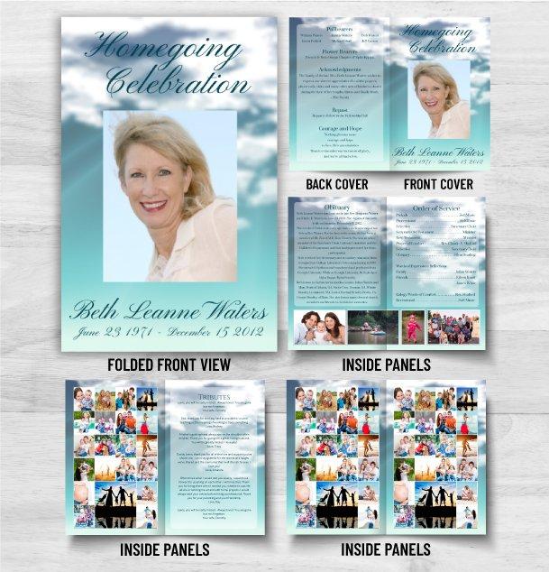 Funeral Pamphlet Printing Options To Celebrate A Loved One