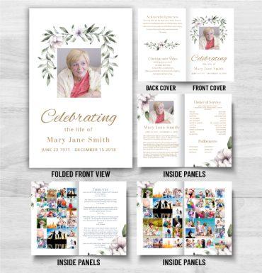 Celebrate The Life With An Obituary Memorial Card