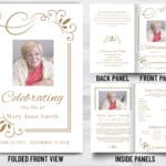 Funeral Program To Remember A Loved One's Life