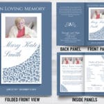 In Loving Memory Funeral Programs