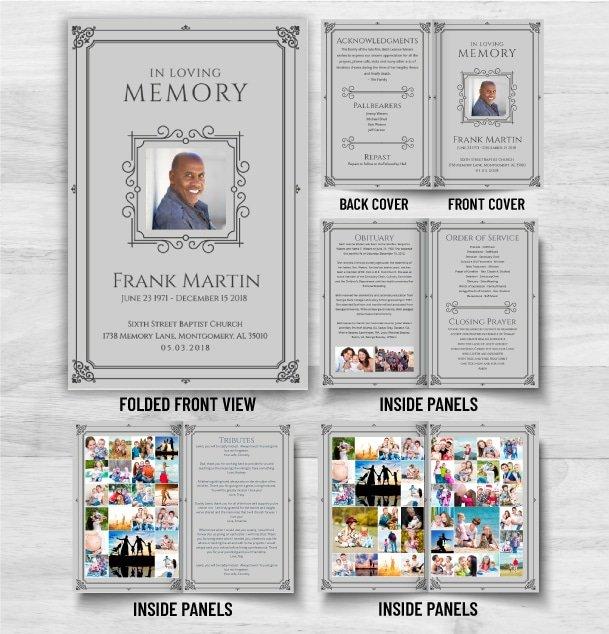 Remember A Loved One With Funeral Pamphlet Printing