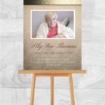 Memorial Package Gold & Red Theme