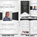 Many Custom Memorial Program Prints To Choose From