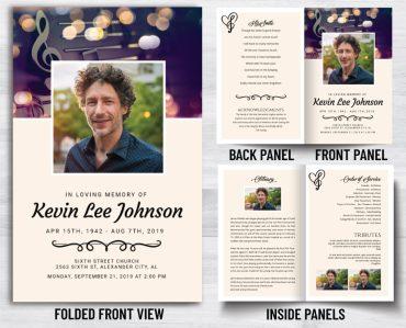 Check Out Custom Funeral Program Templates