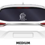 Memorial Products Car Decal