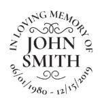 Memorial Products Car Decal