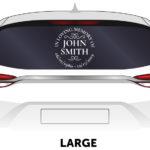 Memorial Products Car Decal