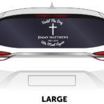 Memorial Products Car Decal