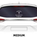 Memorial Products Car Decal