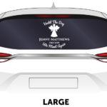 Memorial Products Car Decal