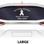 Memorial Products Car Decal