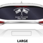 Memorial Products Car Decal