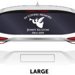 Memorial Products Car Decal