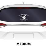 Memorial Products Car Decal