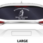 Memorial Products Car Decal