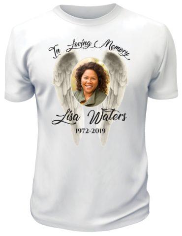 Angel Wings Memorial Shirt Loving Memory