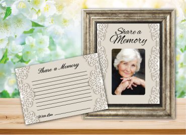 Funeral Program Share a Memory 1078