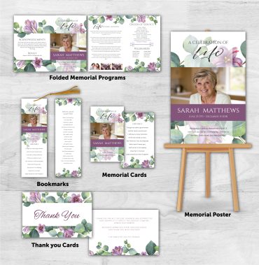 Memorial Package Orchid Theme