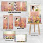 Memorial Package Colorful Flower Theme