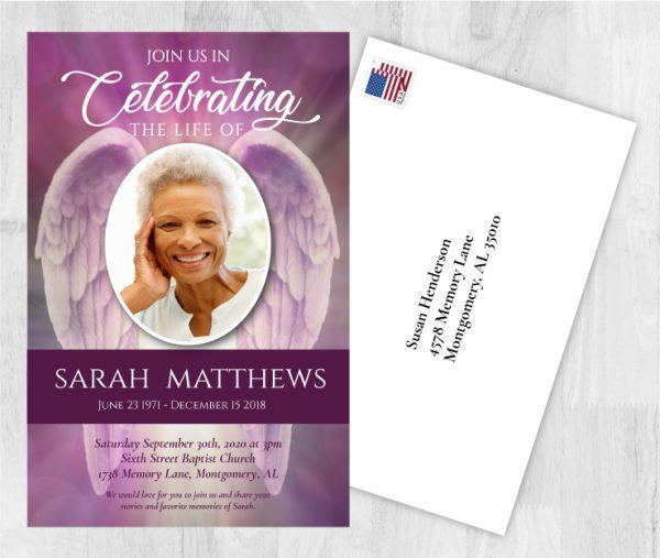 Death Memory & Remembrance Cards - Funeral Announcements Cards