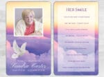 Memorial Package Purple Sky with Pigeon Theme
