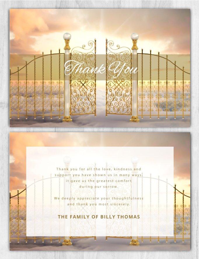 Thank You Card 2014