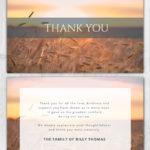 Memorial Package Field of Grass Theme