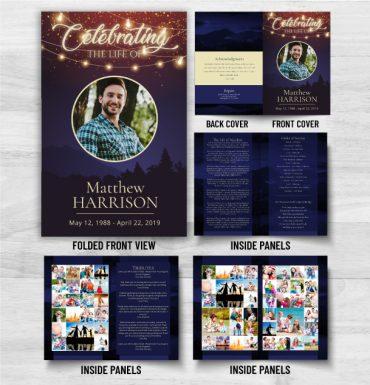 Celebrate The Life Of A Loved One With Obituary Memorial Cards