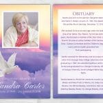 Example Memorial Pamphlet Template