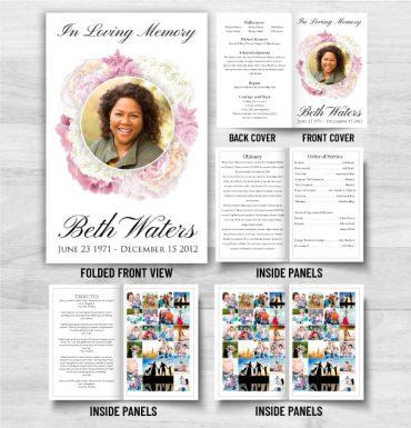 DisciplePress Funeral Pamphlet Printing Options