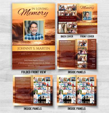 In Loving Memory Obituary Pamphlet From DisciplePress