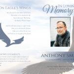 Eagle Wings Funeral Program