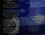 Police Officer Law Enforcement Funeral Program