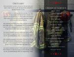 Fireman Funeral Program